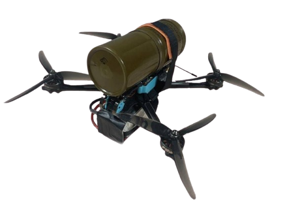 Drone with barrel payload concept